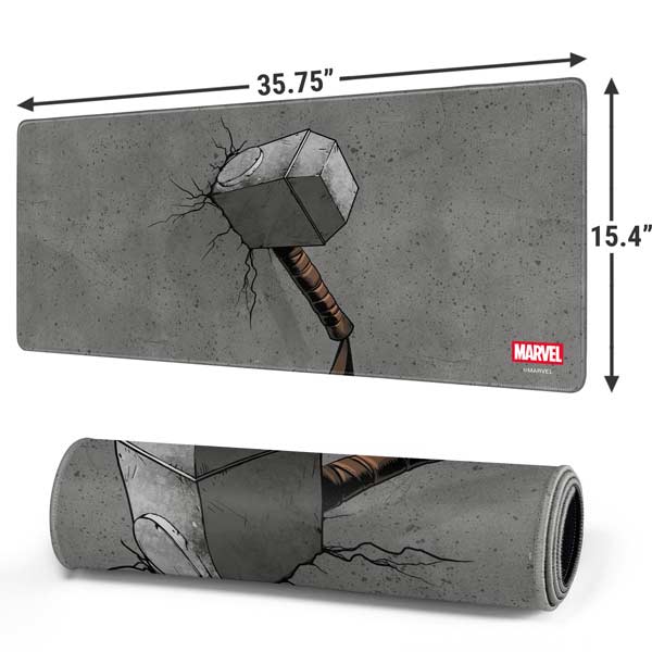 Marvel Thor Thor’s Hammer Mjolnir Gaming Mouse Pad Moonbestprint