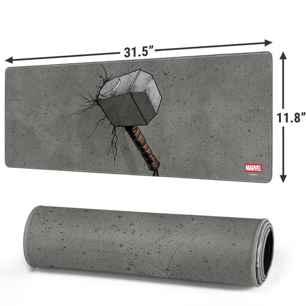 Marvel Thor Thor’s Hammer Mjolnir Gaming Mouse Pad Moonbestprint