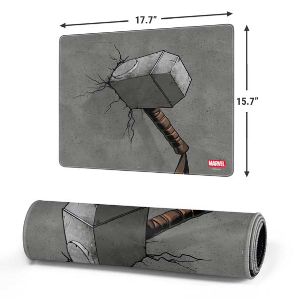 Marvel Thor Thor’s Hammer Mjolnir Gaming Mouse Pad Moonbestprint