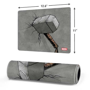 Marvel Thor Thor’s Hammer Mjolnir Gaming Mouse Pad Moonbestprint