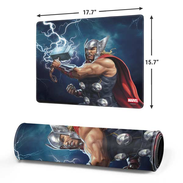 Marvel Thor Thor and Mjolnir Gaming Mouse Pad Moonbestprint