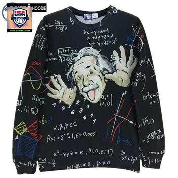 Math Science Hoodies For Boy Graphic 3D Sweaters Men Women Funny Print Einstein Hoodie Casual Tops G1860 Sh6539 ? Usalast