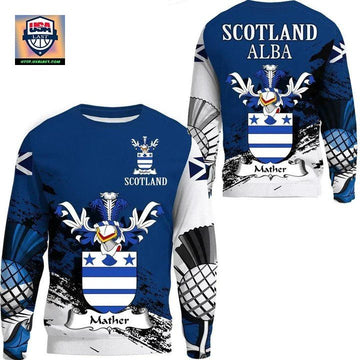 Mather Or Madder Scottish Family Crest Scotland Special Sweater A7 ? Usalast
