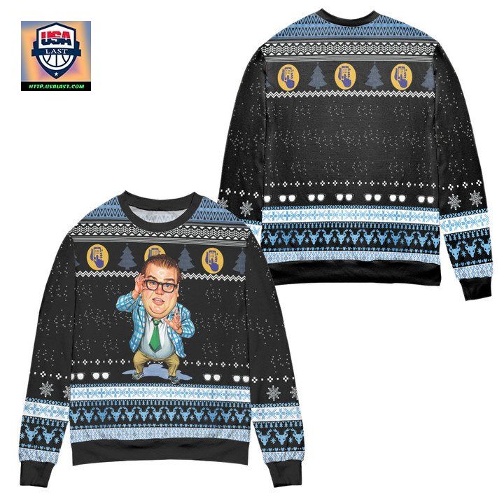Matt Foley A Scary Story on Halloween Ugly Christmas Sweater ? Black ? Usalast