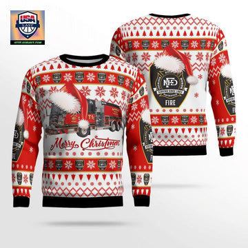 McPherson Kansas McPherson Fire Department Christmas Sweater 3D ? Usalast