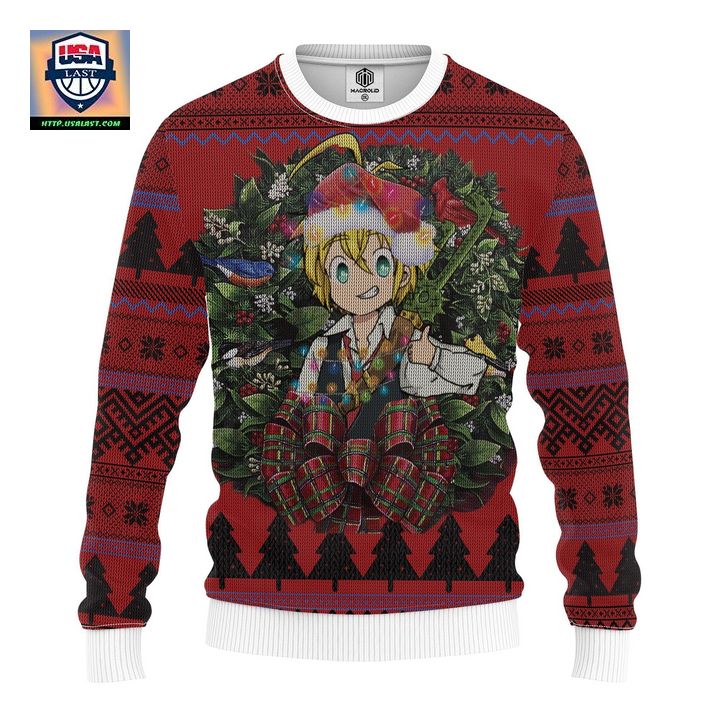 Meliodas Seven Deadly Sins Mc Ugly Christmas Sweater Thanksgiving Gift ? Usalast