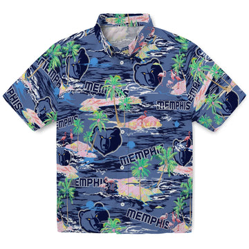 Memphis Grizzlies Flamingo Retreat 2026 Hawaiian Shirt – Moonbestprint