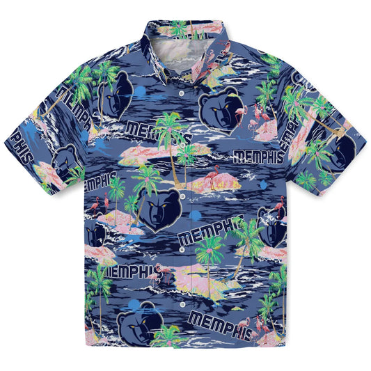 Memphis Grizzlies Flamingo Retreat 2026 Hawaiian Shirt – Moonbestprint