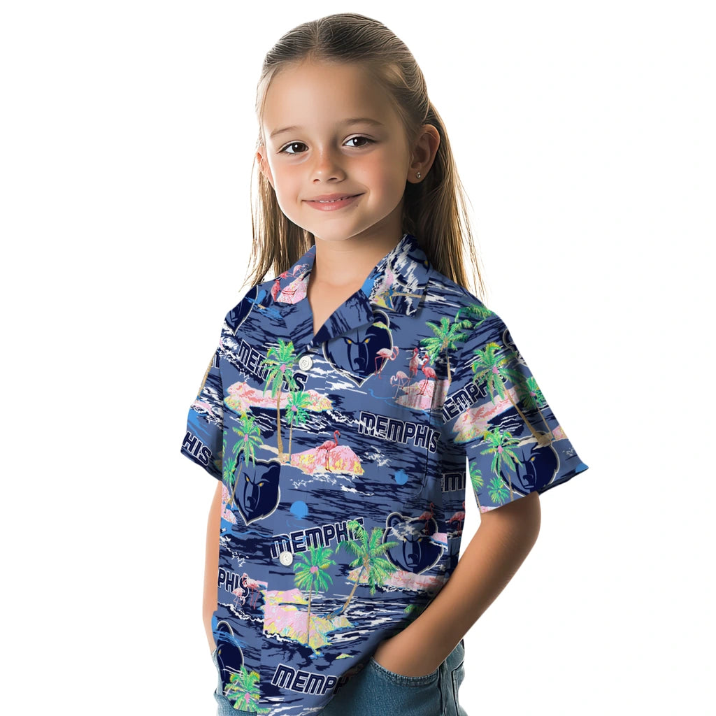 Memphis Grizzlies Flamingo Retreat 2026 Hawaiian Shirt – Moonbestprint