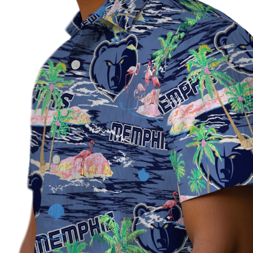 Memphis Grizzlies Flamingo Retreat 2026 Hawaiian Shirt – Moonbestprint