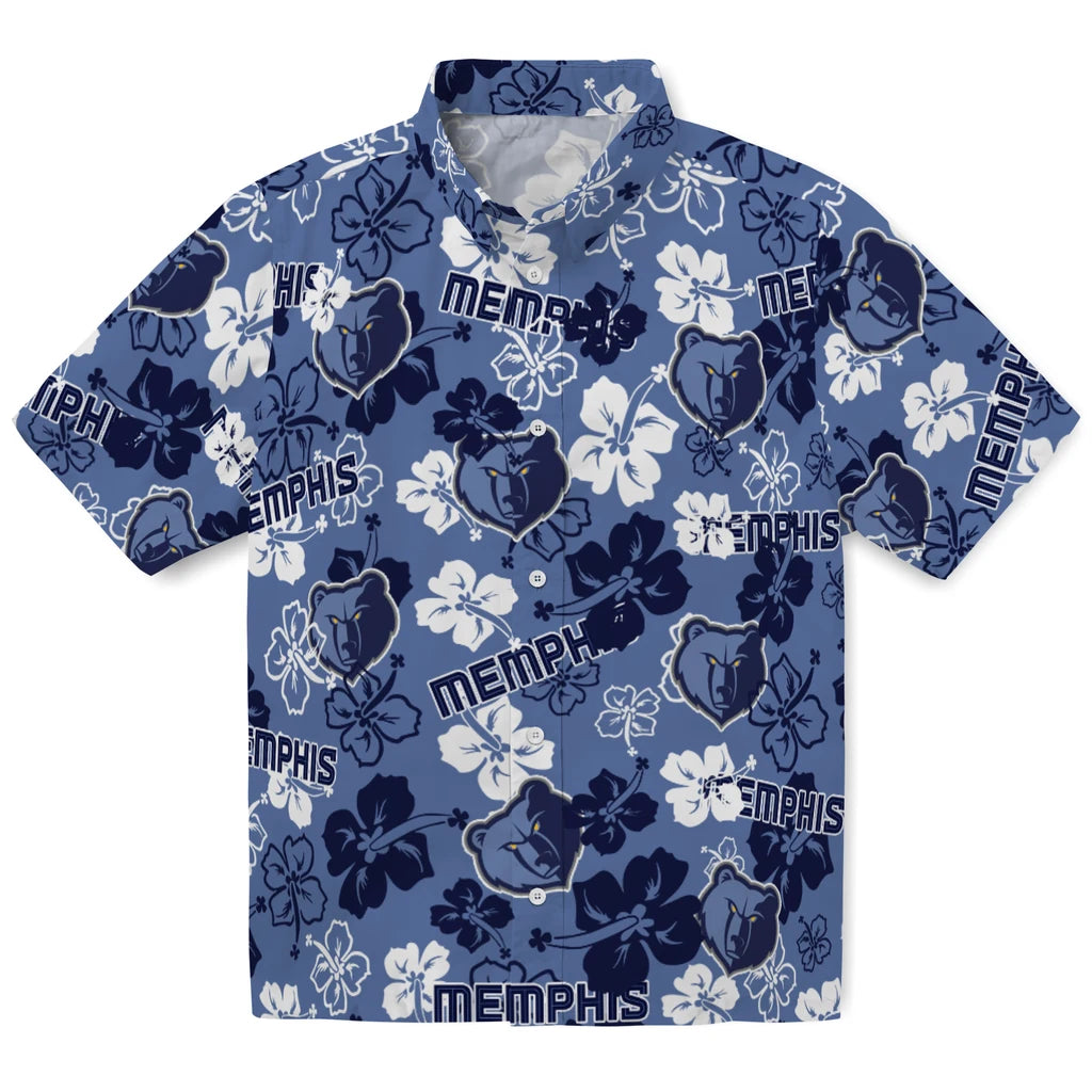Memphis Grizzlies Hibiscus Bloom Hawaiian Shirt – Moonbestprint