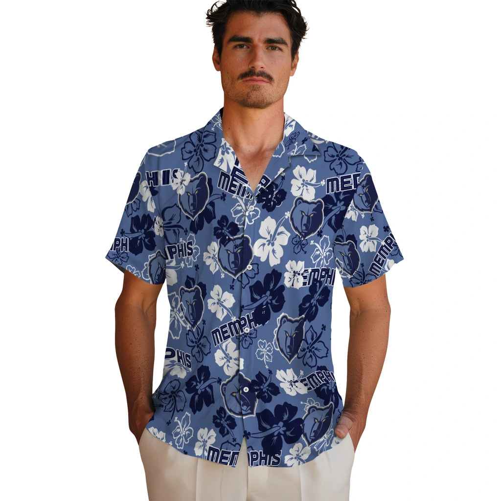 Memphis Grizzlies Hibiscus Bloom Hawaiian Shirt – Moonbestprint