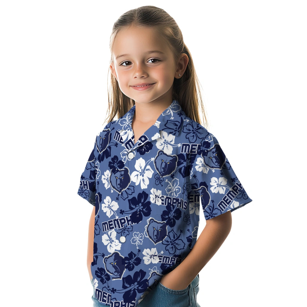 Memphis Grizzlies Hibiscus Bloom Hawaiian Shirt – Moonbestprint