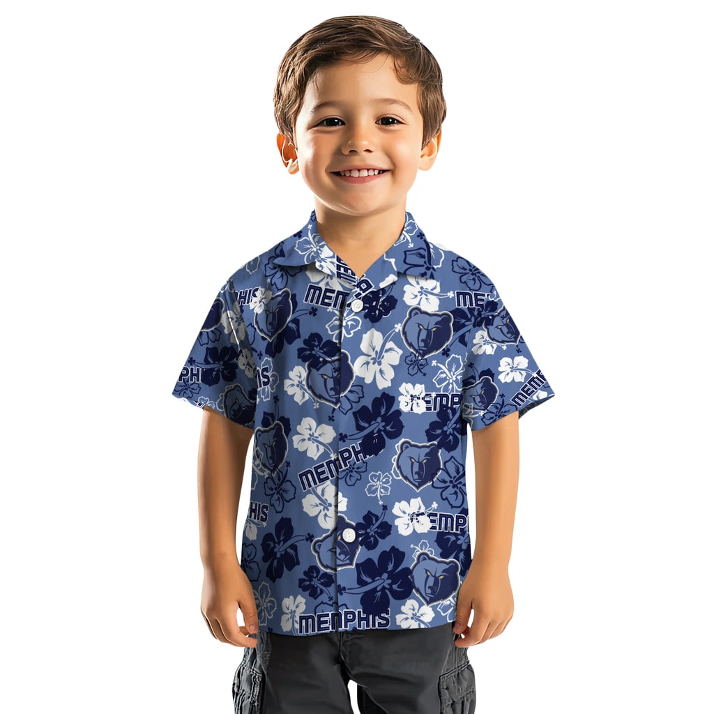 Memphis Grizzlies Hibiscus Bloom Hawaiian Shirt – Moonbestprint