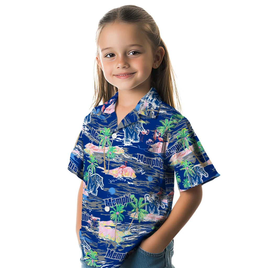 Memphis Tigers Flamingo Retreat 2026 Hawaiian Shirt – Moonbestprint