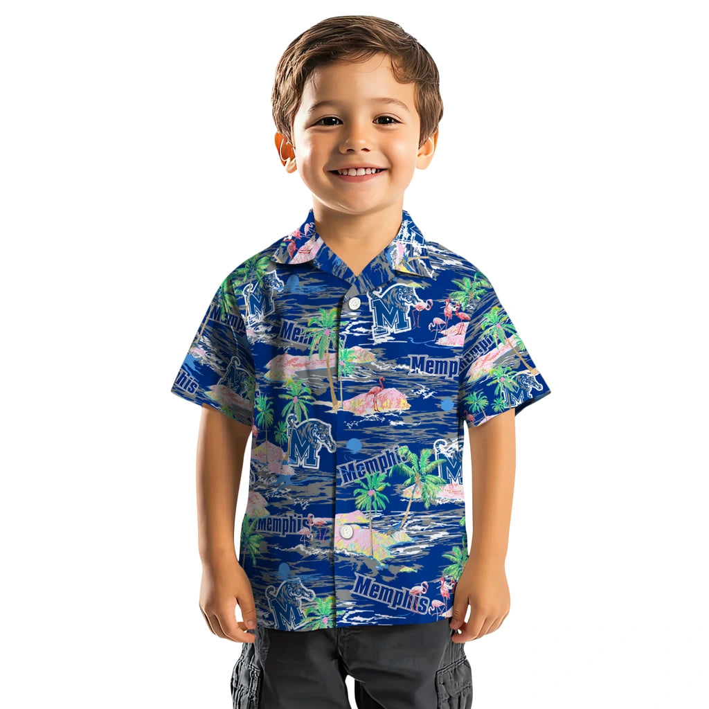 Memphis Tigers Flamingo Retreat 2026 Hawaiian Shirt – Moonbestprint