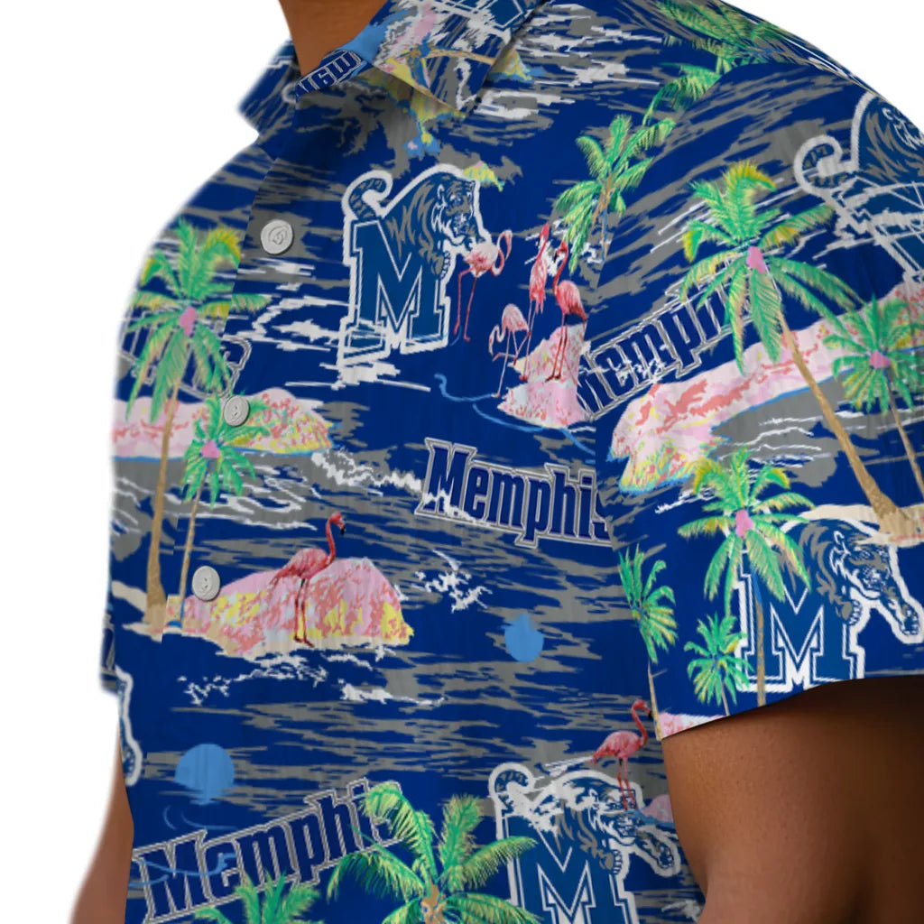 Memphis Tigers Flamingo Retreat 2026 Hawaiian Shirt – Moonbestprint