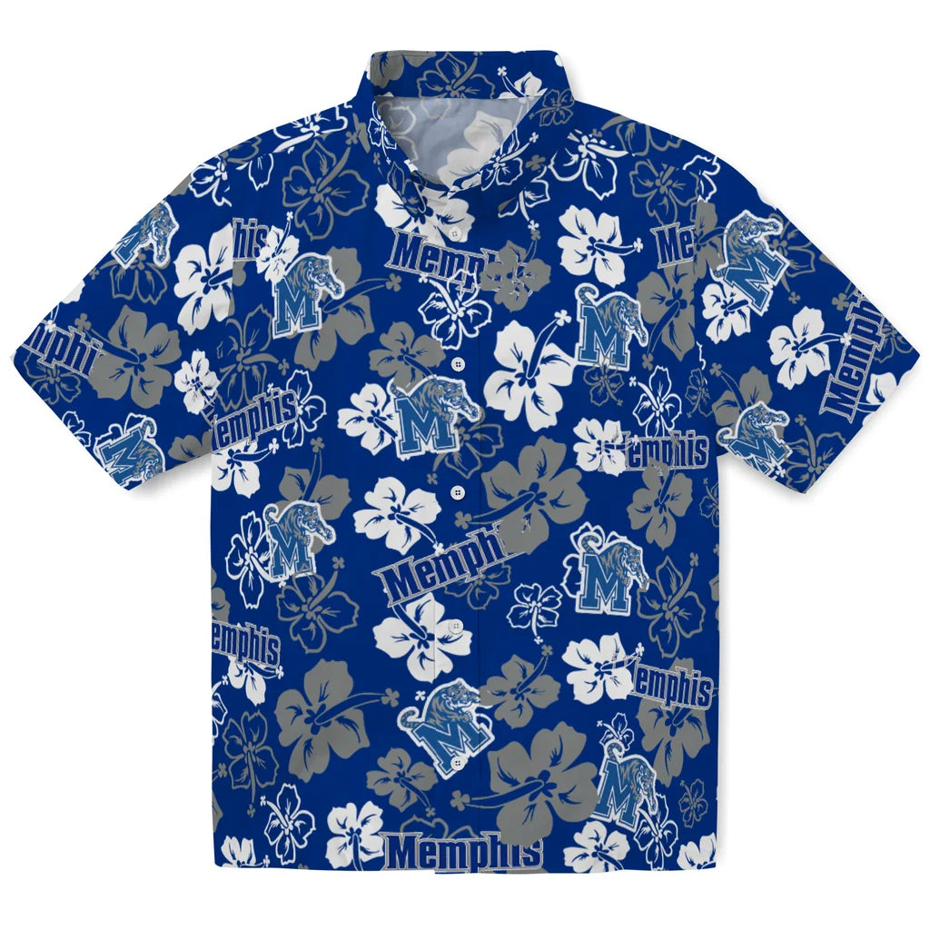 Memphis Tigers Hibiscus Bloom Hawaiian Shirt – Moonbestprint