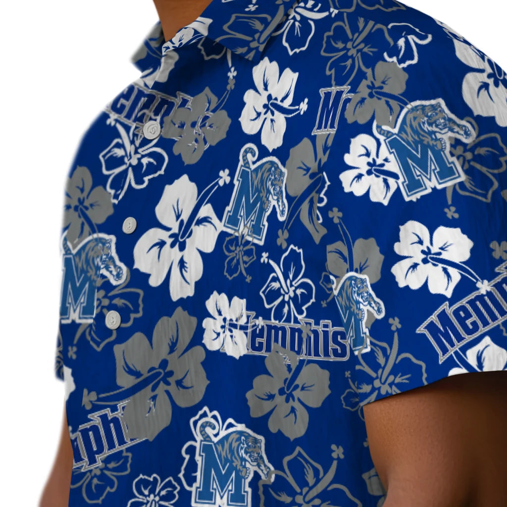 Memphis Tigers Hibiscus Bloom Hawaiian Shirt – Moonbestprint