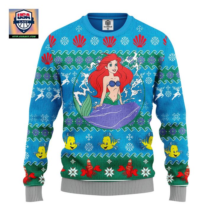 Mermaid Ugly Christmas Sweater Amazing Gift Idea Thanksgiving Gift ? Usalast