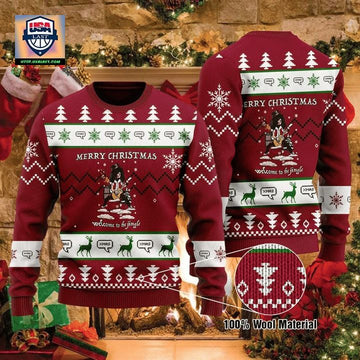 Merry Xmas Welcome To The Jingle Ugly Christmas Sweater 2022 ? Usalast