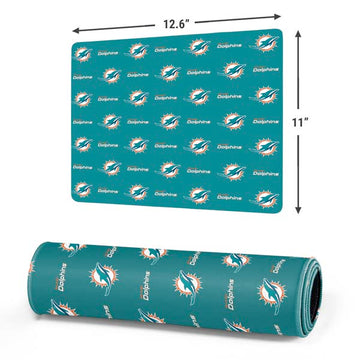 NFL Miami Dolphins Blitz Series Gaming Mouse Pad Moonbestprint