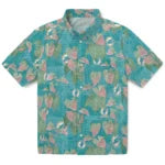 Miami Dolphins Hawaiian Shirt - Anthurium Overlay | Moonbestprint