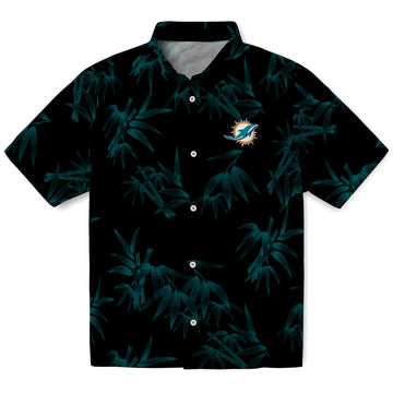 Miami Dolphins Hawaiian Shirt - Bamboo Branches | Moonbestprint