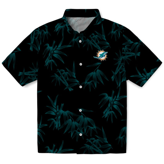 Miami Dolphins Hawaiian Shirt - Bamboo Branches | Moonbestprint