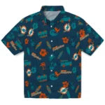 Miami Dolphins Hawaiian Shirt - Beach Vibe | Moonbestprint