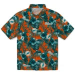 Miami Dolphins Hawaiian Shirt - Hibiscus Exotic | Moonbestprint