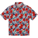 Miami Dolphins Hawaiian Shirt - Hibiscus Fiesta | Moonbestprint