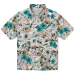 Miami Dolphins Hawaiian Shirt - Hibiscus Seaside | Moonbestprint