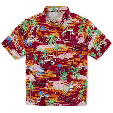 Miami Heat Flamingo Retreat 2026 Hawaiian Shirt – Moonbestprint