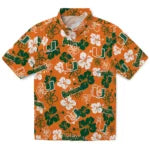 Miami Hurricanes Hibiscus Bloom Hawaiian Shirt – Moonbestprint