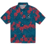 Miami Marlins Hawaiian Shirt - 50th State Flower | Moonbestprint