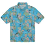 Miami Marlins Hawaiian Shirt - Anthurium Overlay | Moonbestprint