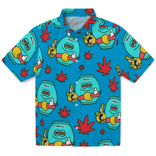 Miami Marlins Hawaiian Shirt - Chill Vibe | Moonbestprint