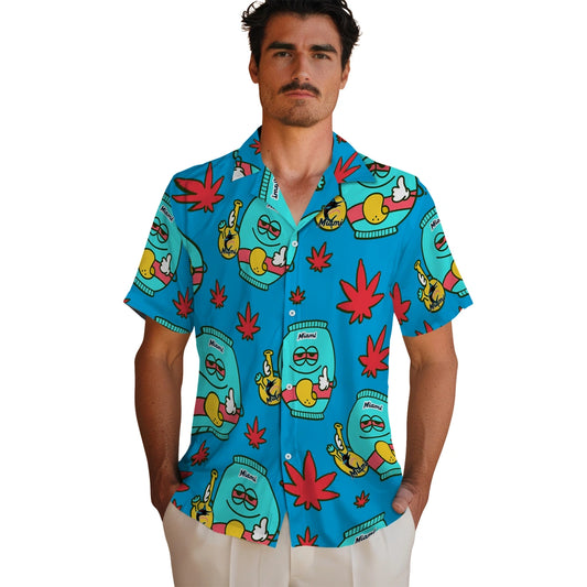 Miami Marlins Hawaiian Shirt - Chill Vibe | Moonbestprint