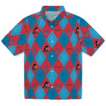 Miami Marlins Hawaiian Shirt - Golfing Plaid | Moonbestprint