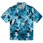 Miami Marlins Hawaiian Shirt - Hibiscus Arrangement | Moonbestprint