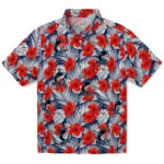 Miami Marlins Hawaiian Shirt - Hibiscus Fiesta | Moonbestprint