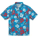 Miami Marlins Hawaiian Shirt - Hibiscus Flower Design | Moonbestprint