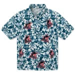 Miami Marlins Hawaiian Shirt - Hibiscus Motif | Moonbestprint