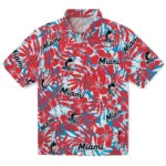 Miami Marlins Hawaiian Shirt - Hibiscus Overlay | Moonbestprint