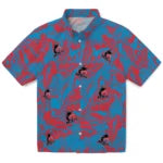 Miami Marlins Hawaiian Shirt - Monstera Layer | Moonbestprint