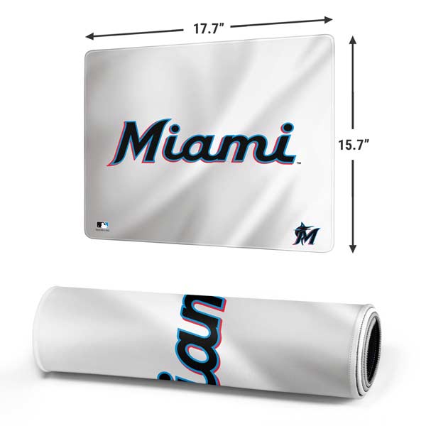 MLB Miami Marlins Home Jersey Gaming Mouse Pad Moonbestprint