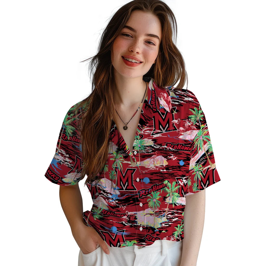 MiamiHawks Flamingo Retreat 2026 Hawaiian Shirt – Moonbestprint