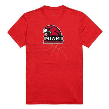Miami University Redhawks NCAA Basketball Tee T-Shirt