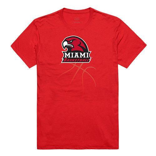 Miami University Redhawks NCAA Basketball Tee T-Shirt